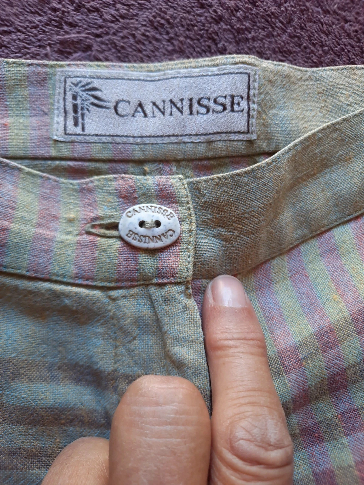 🥀Calça de Linho nova, feminina, Tamanho 34. Cannisse. – photo 8